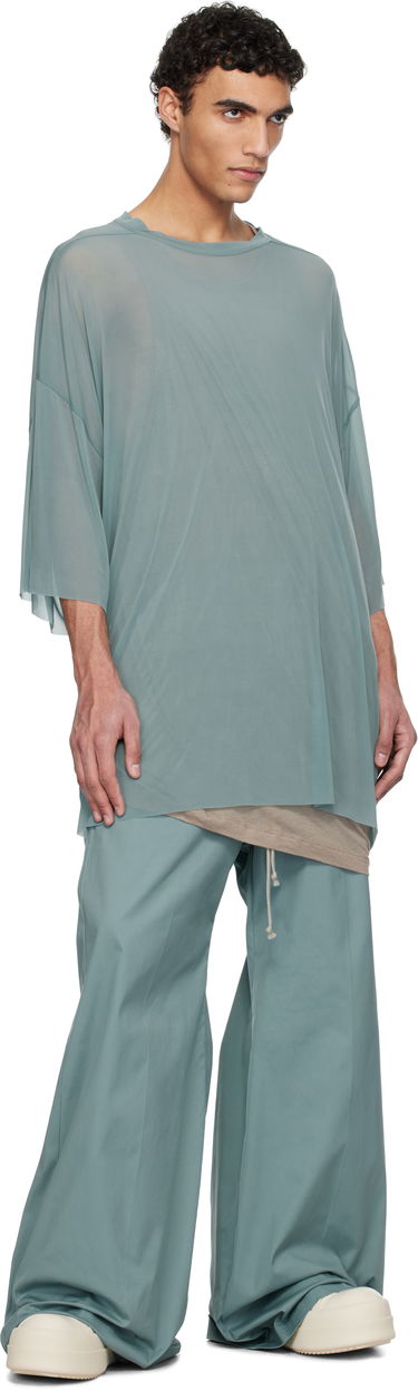 T-shirt Rick Owens Rick Owens Hollywood Tommy Mesh T-Shirt Grøn | RU01E5283 BZ, 3