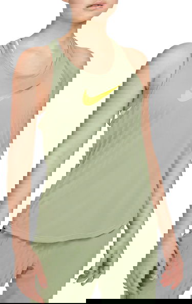 Tanktop Nike Dri-FIT One Swoosh Tank Top Grøn | dx1027-386, 0