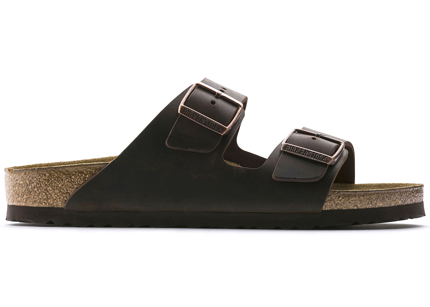 Sneakers og sko Birkenstock Arizona Oiled Leather Habana Sort | 0052531/0052533, 0