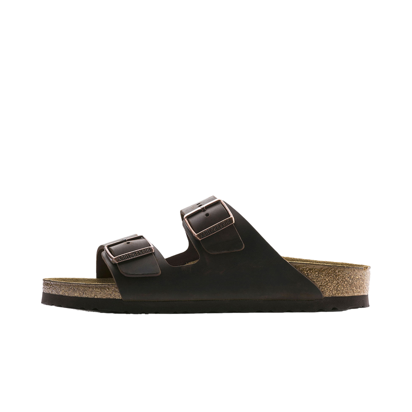 Sneakers og sko Birkenstock Arizona Oiled Leather Habana Sort | 0052531/0052533