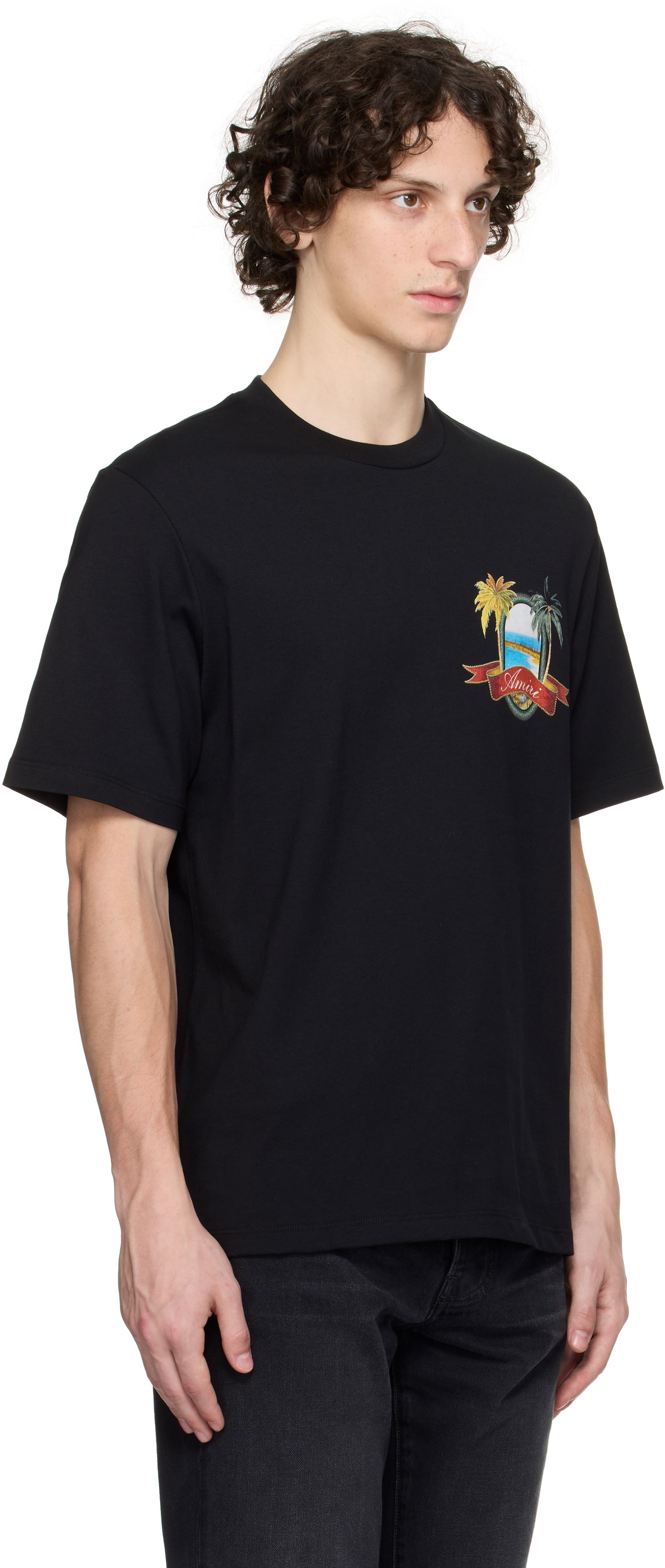 T-shirt AMIRI AMIRI MA Paradise T-Shirt Sort | AMJYTE1217, 1