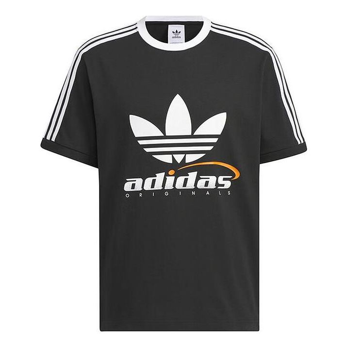 T-shirt adidas Originals Trefoil Logo Play Graphic T-shirt Sort | IW6309