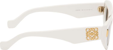 Solbriller Loewe Loewe Small Butterfly Screen Sunglasses Hvid | LW40160IW5125E 192337224812, 3