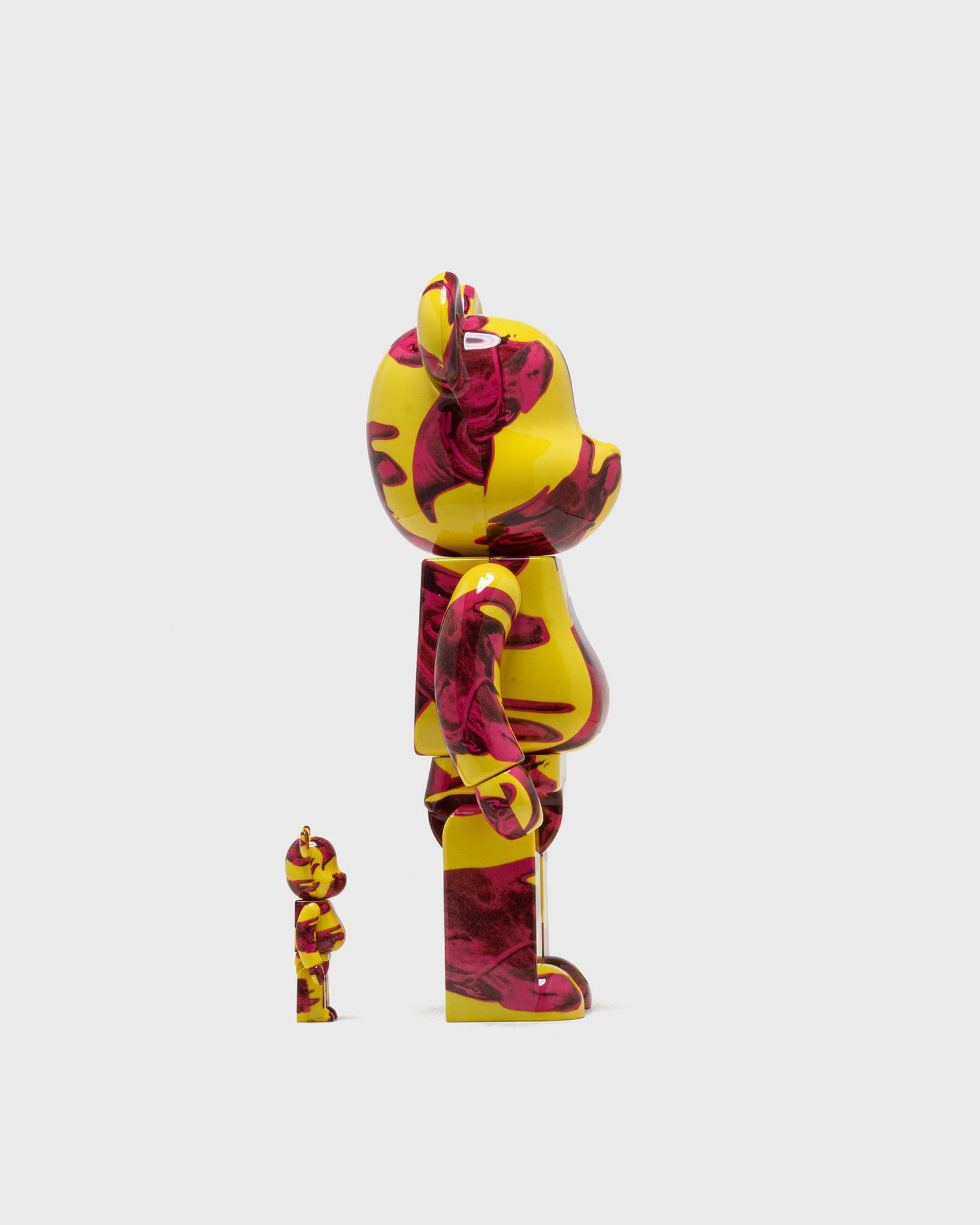 Collectible Medicom Toy ANDY WARHOL COW WALLPAPER 100% & 400% BE@RBRICK Set Gul | MED1769, 1