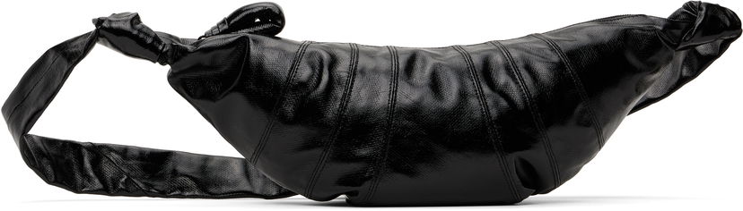 Taljetaske LEMAIRE LEMAIRE Medium Croissant Bag Sort | BG0001 LF1329