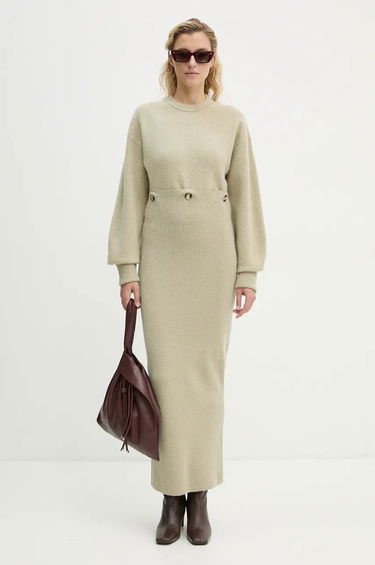 Nederdel Nanushka Oversized Maxi Dress Grøn | NW24PFBS28772, 0