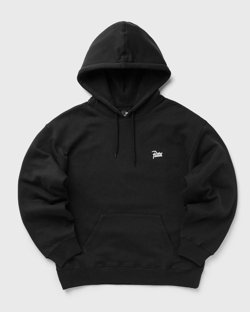 Sweatshirt Patta Xerox Peace Boxy Hooded Sweater Sort | POC-AW24-2000-325-0300-001