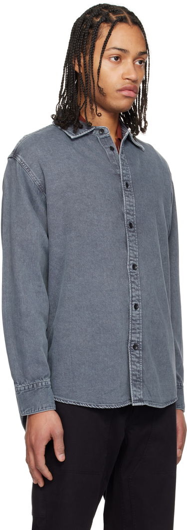 Skjorte rag & bone Rag & Bone Matthew Denim Shirt Grå | MED24H1438UFAI, 1