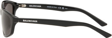 Solbriller Balenciaga Balenciaga Neo Oval 2.0 Sunglasses Sort | BB0401S-001, 2