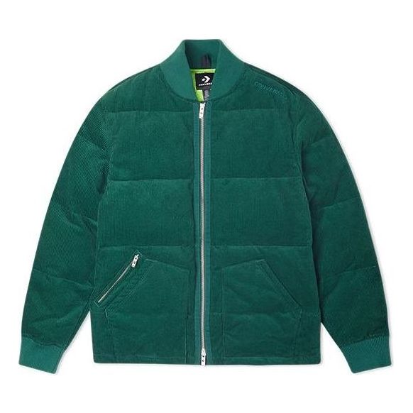 Parka Converse Corduroy Bomber Jacket Grøn | 10019987-333, 0