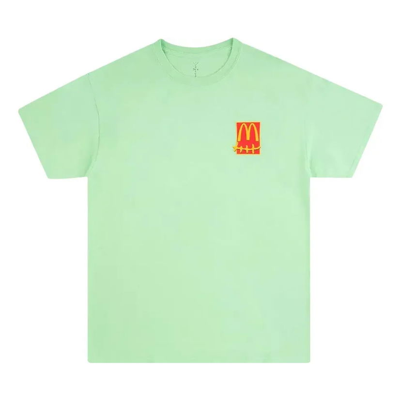 T-shirt Cactus Jack by Travis Scott Travis Scott Cactus Jack x McDonald's T-Shirt Grøn | CJMD-SS114