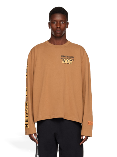 T-shirt HERON PRESTON 'Hardware & Tools' T-Shirt Brun | HMAB028F22JER0036419