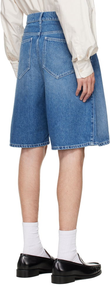 Shorts JW Anderson JW Anderson Twisted Workwear Denim Shorts Blå | DT0123-PG1735, 2