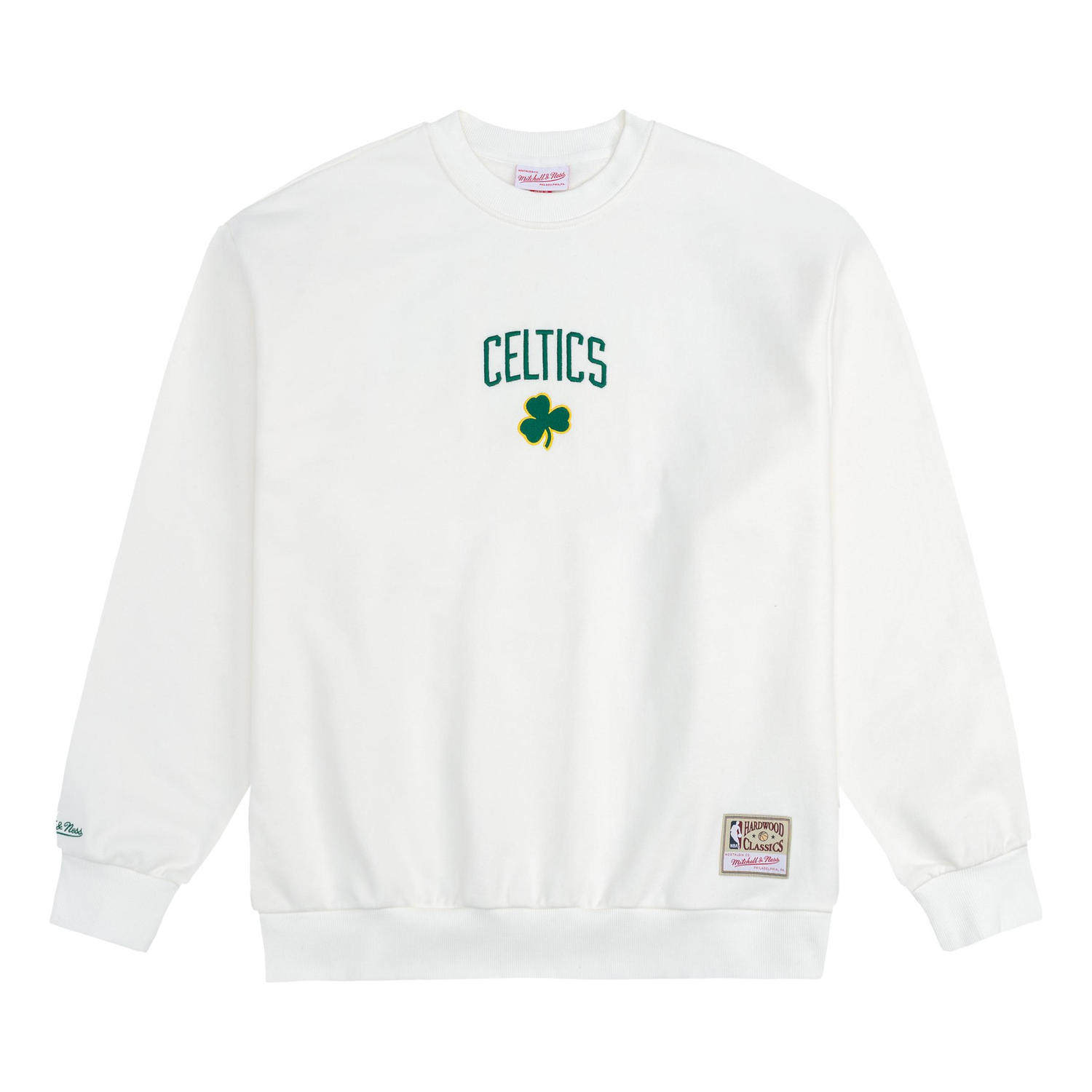 Sweatshirt Mitchell & Ness NBA Boston Celtics Sweatshirt Hvid | MNJYFWHD230920012, 0
