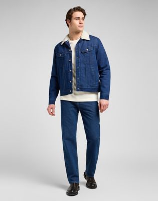 Jakke Lee Sherpa Jacket XXL Blå | 112370428, 1