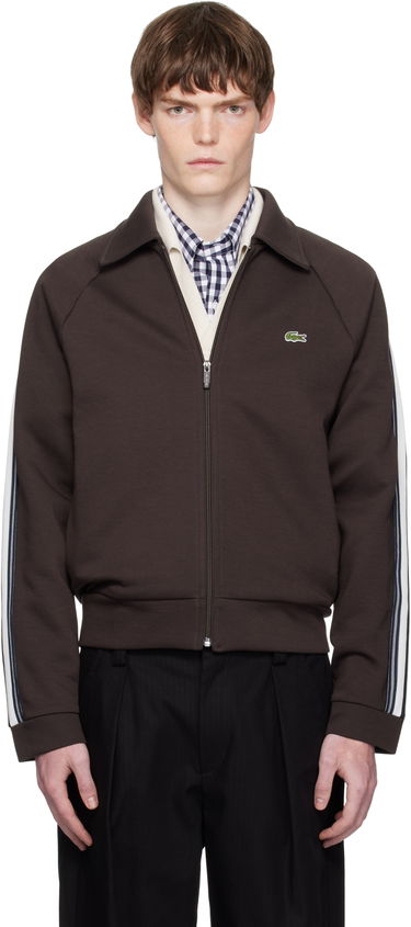 Sweatshirt Lacoste Zip-Up Sweatshirt Brun | SH5927_SKB, 0