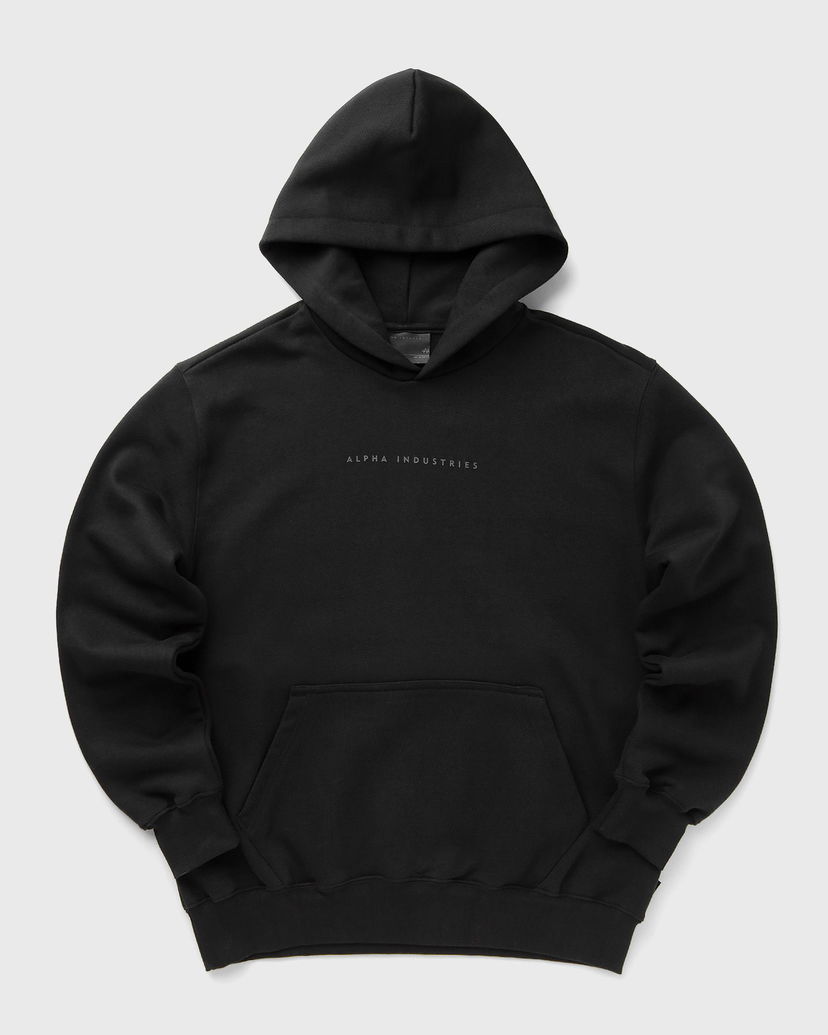 Sweatshirt Alpha Industries Hooded Sweatshirt Sort | 756330-03