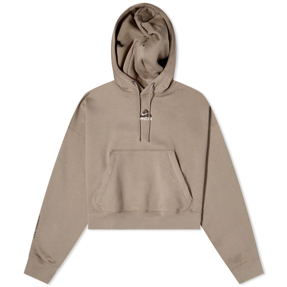 Sweatshirt Nike ACG Fleece Hoody Brun | DQ5807-087, 0