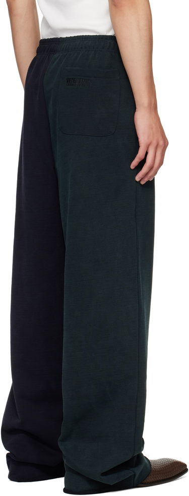 Joggingbukser VETEMENTS Vetements Cradle of Filth Cut-Up Baggy Sweatpants Mørkeblå | UCF76SP850EN, 2