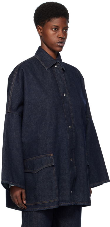 Jakke TOTEME TOTEME Denim  Jacket Blå | 241-WRO1050-FB0045, 1