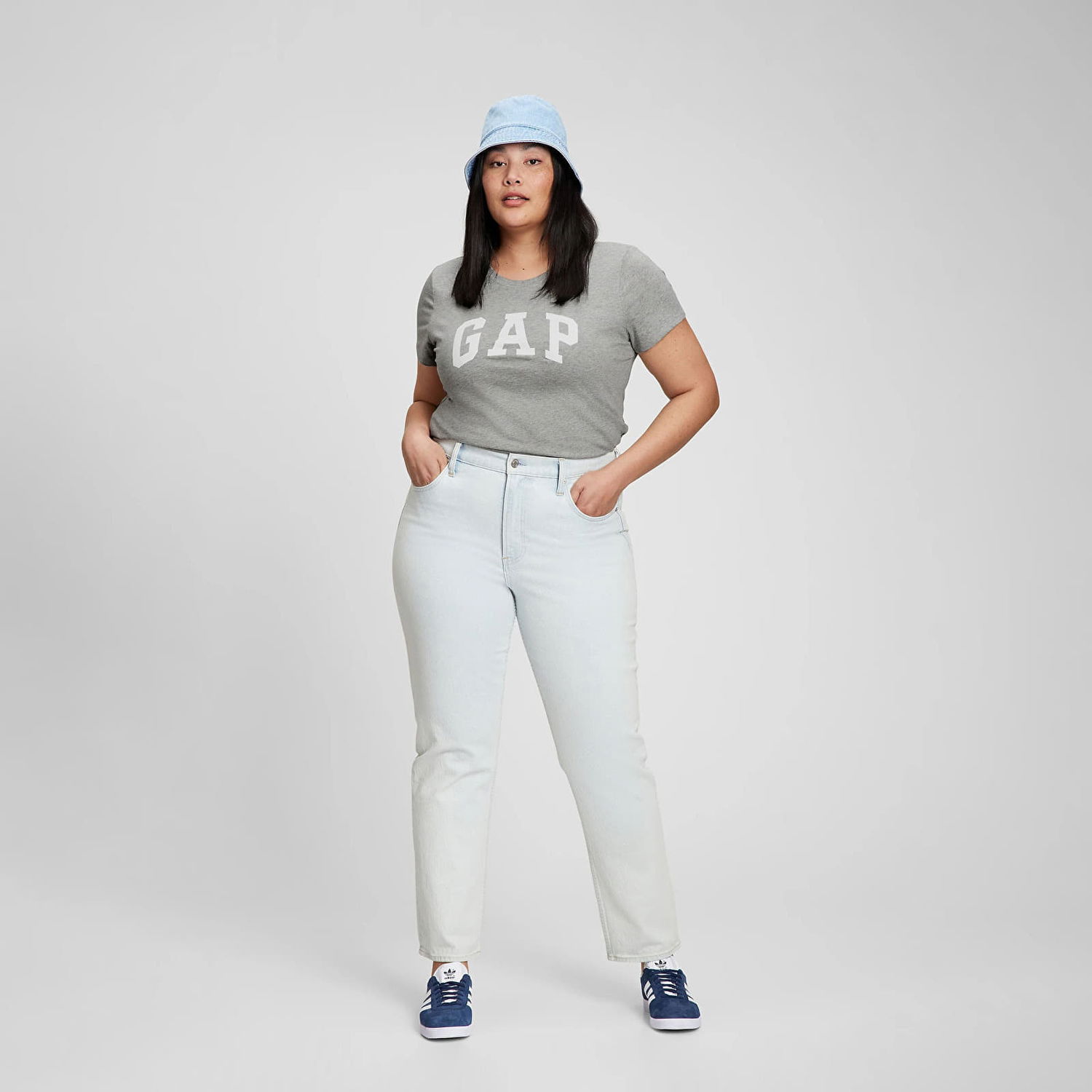 T-shirt GAP Logo Tees 2Pack Heath Sort | 548683-05, 1