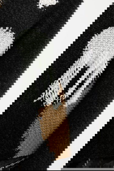 Sweater Andersson Bell Andersson Bell Sylvia Abstract Patchwork Wool Sweater Flerfarvet | atb1365w, 3