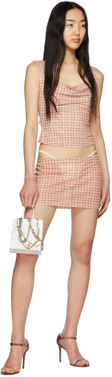 Nederdel Miaou Miaou Fig Mini Skirt Lyserød | 4016-CL-BYPL-PM1, 3