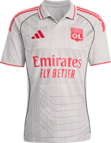 Jersey adidas Originals Olympique Lyon 3rd Jersey 2025/26 Hvid | jd1389, 0