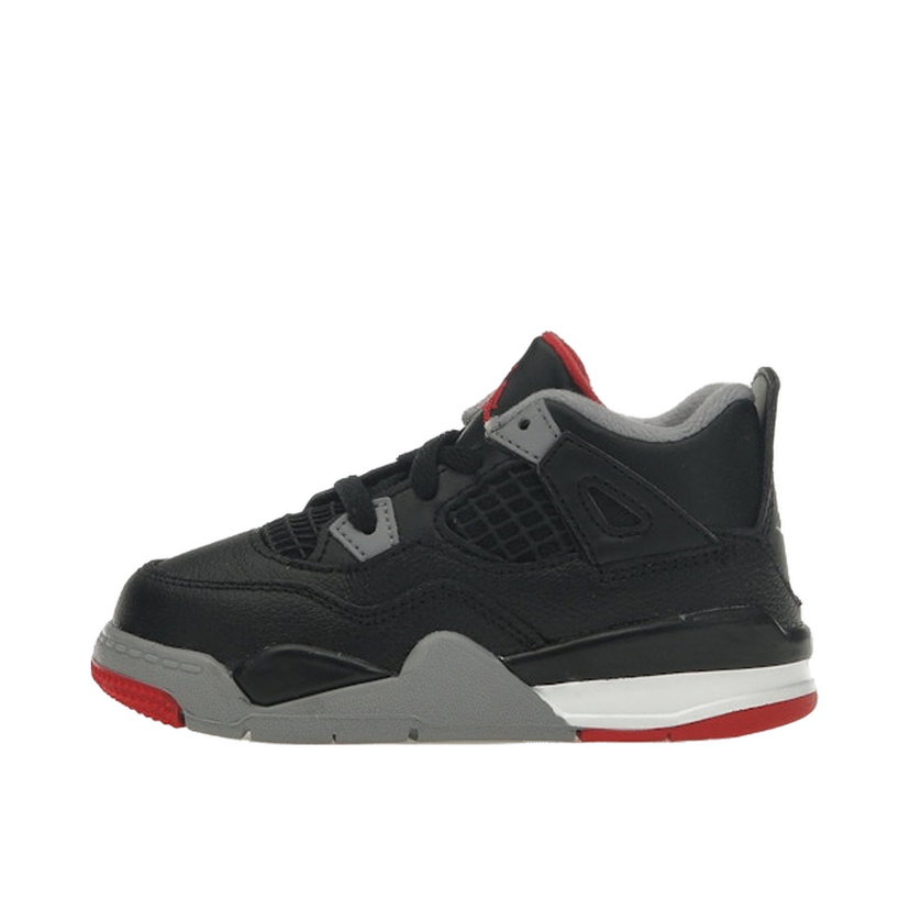 Sneakers og sko Jordan Jordan 4 Retro Bred Reimagined (TD) Sort | BQ7670-006