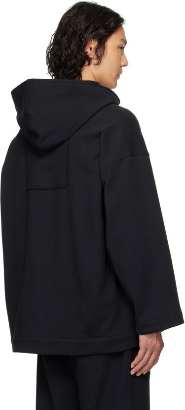 Sweatshirt Bode Bode Sideline Zip-Up Hoodie Sort | MRS25CS054, 2