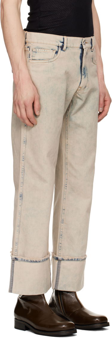 Jeans Coperni Coperni Boyfriend Jeans Beige | COPP122F2035MEN, 1