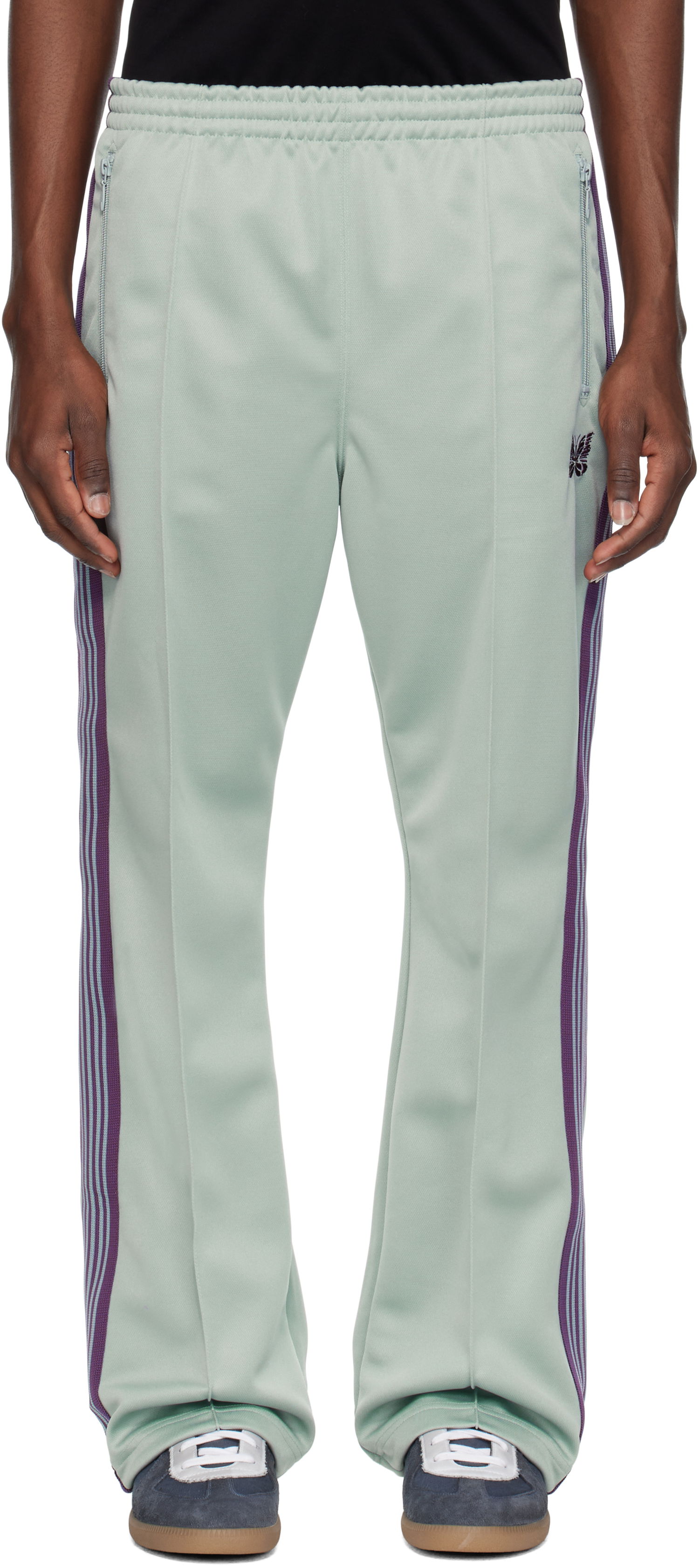 Joggingbukser Needles NEEDLES Boot-Cut Track Pants Grøn | QV309, 0
