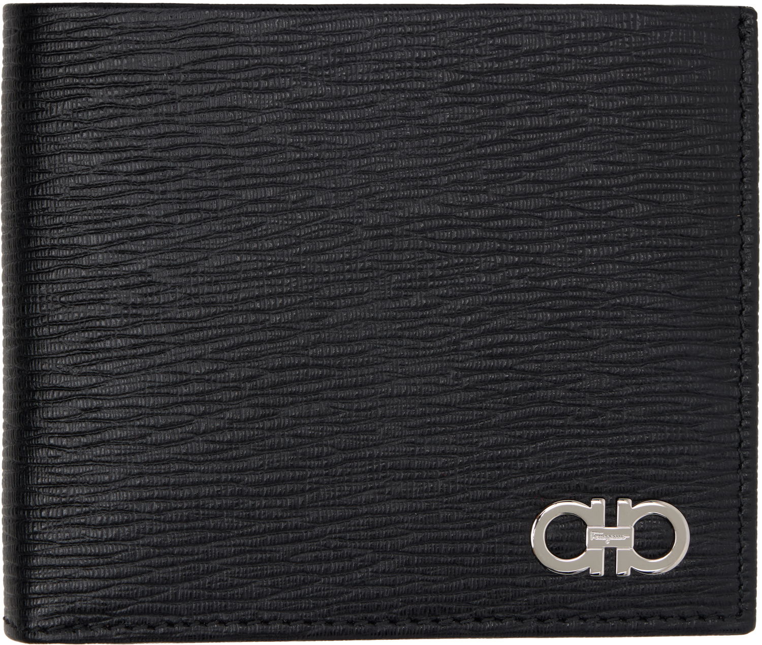 Tegnebog FERRAGAMO Gancini Bifold Wallet Sort | 685956, 0