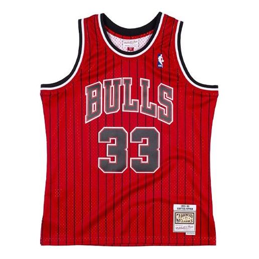 Jersey Mitchell & Ness Mitchell & Ness Chicago Bulls Jersey Rød | SMJYAC19152-CBUSCAR95SPI