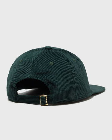 Kasket Drôle de Monsieur Drôle Rose Embroidered Corduroy Cap Grøn | I-CP189-CO236-DGN, 2