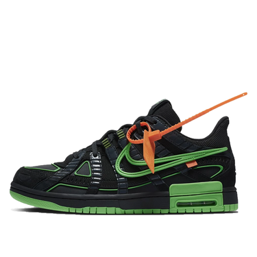 Sneakers og sko Nike Off-White x Air Rubber Dunk ''Green Strike'' Sort | CU6015-001, 3
