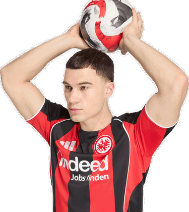 Jersey adidas Performance Eintracht Frankfurt 25/26 Home Jersey Rød | JZ6359, 3