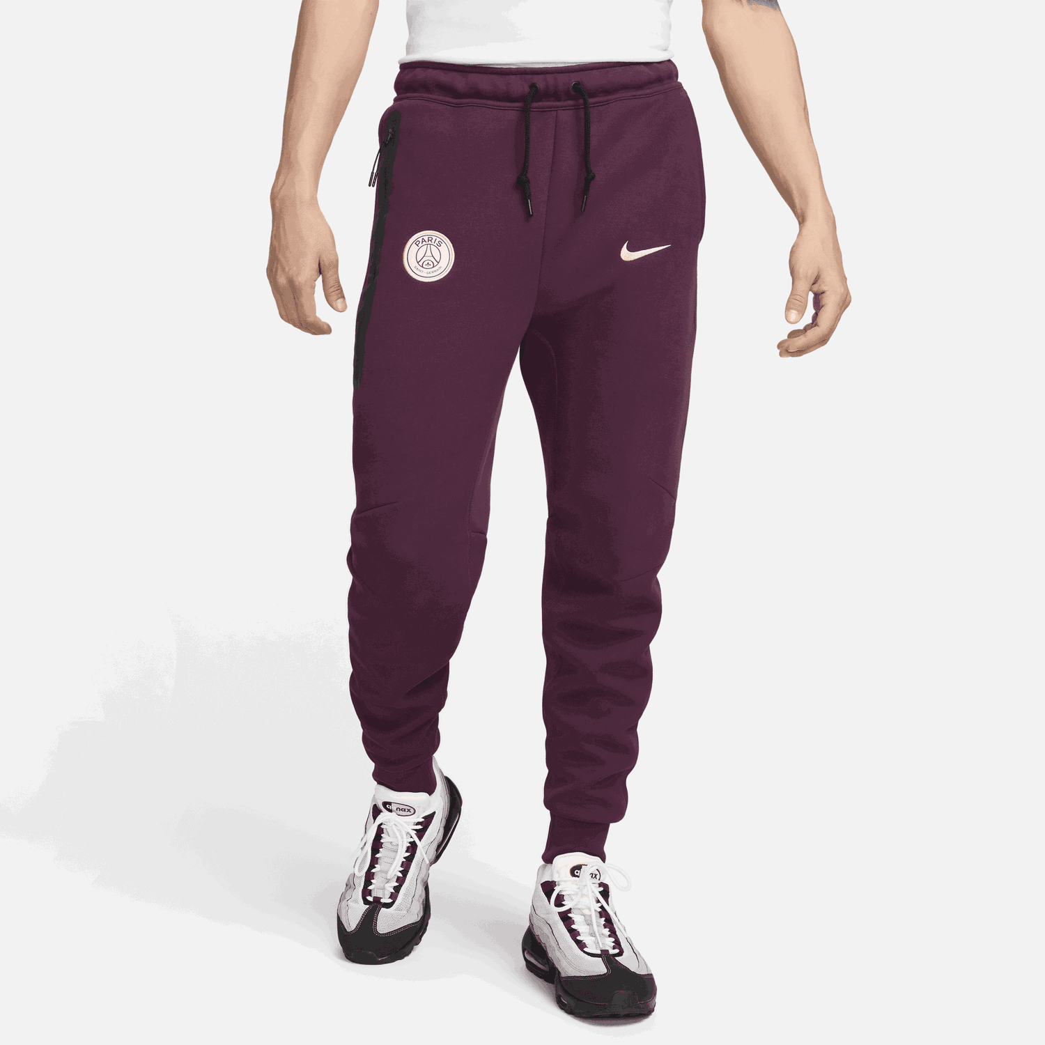 Joggingbukser Nike Paris Saint-Germain Tech Fleece Bourgogne | FN8490-610, 0