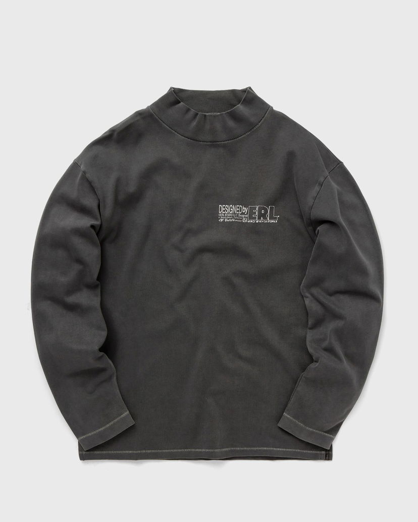 T-shirt ERL Make Believe Longsleeve T-Shirt Sort | ERL08T010
