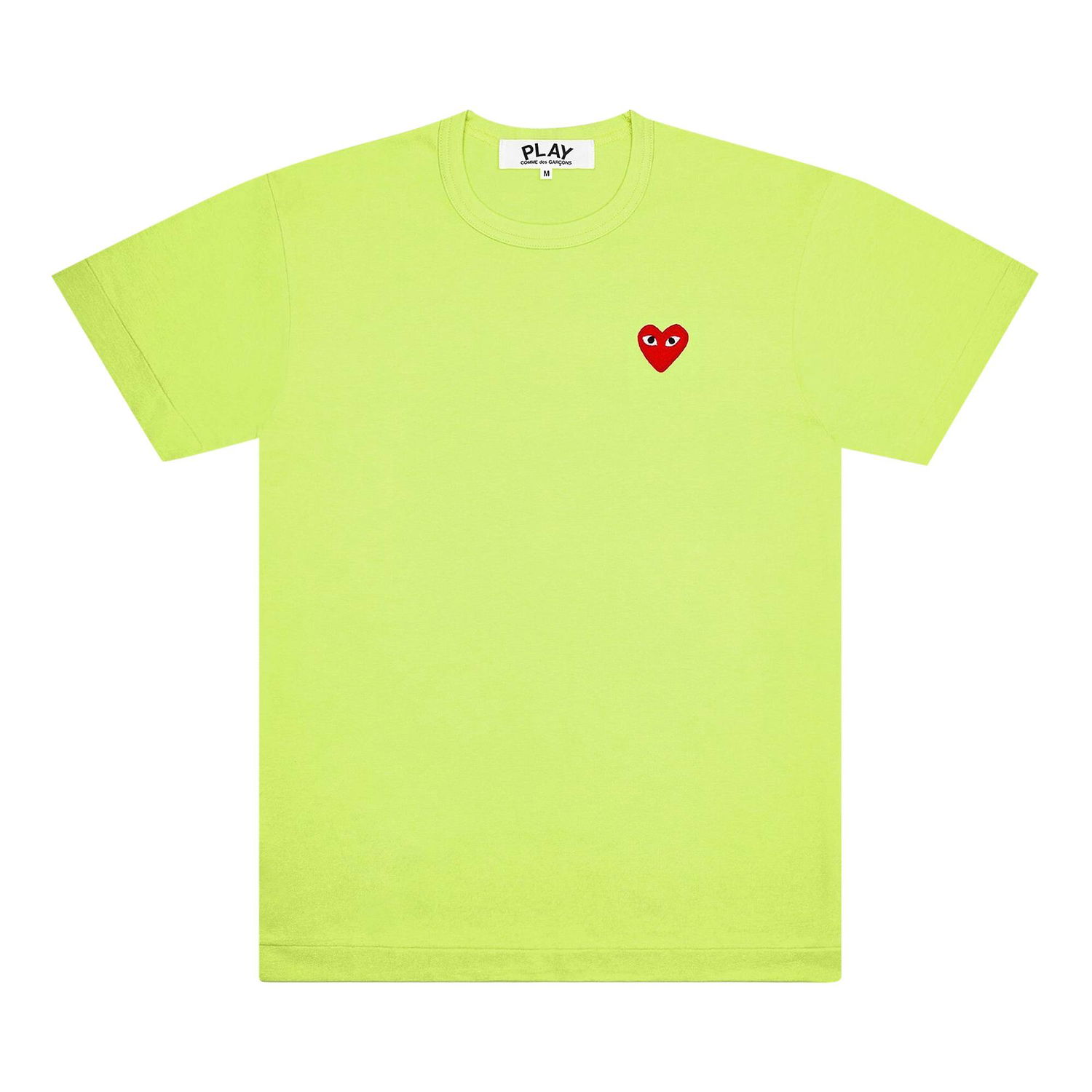 T-shirt Comme des Garçons PLAY Emblem T-Shirt Grøn | AZ T271 051 2, 1