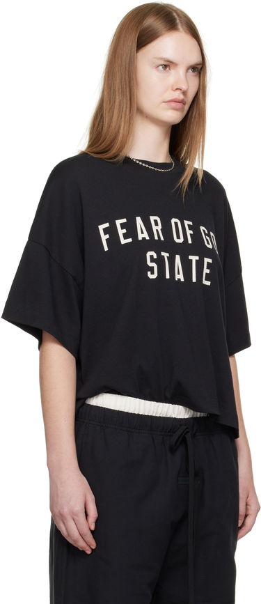 T-shirt Fear of God Fear of God ESSENTIALS Boxy T-shirt Sort | 125SP257160FW, 1