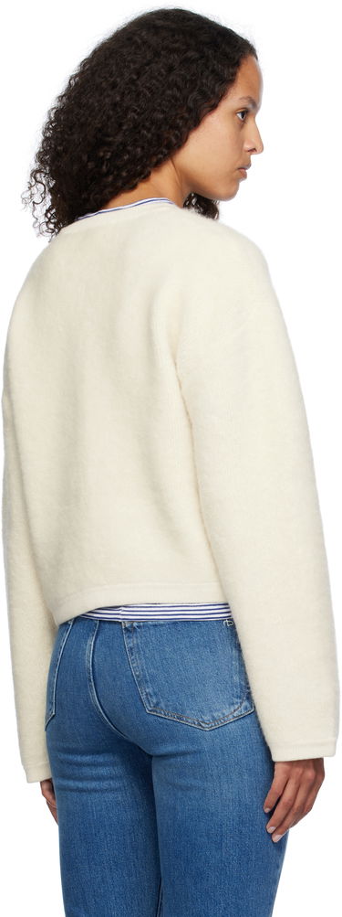 Sweater rag & bone rag & bone Kaia Boucle Cardigan Hvid | WAS24F047AA47, 2