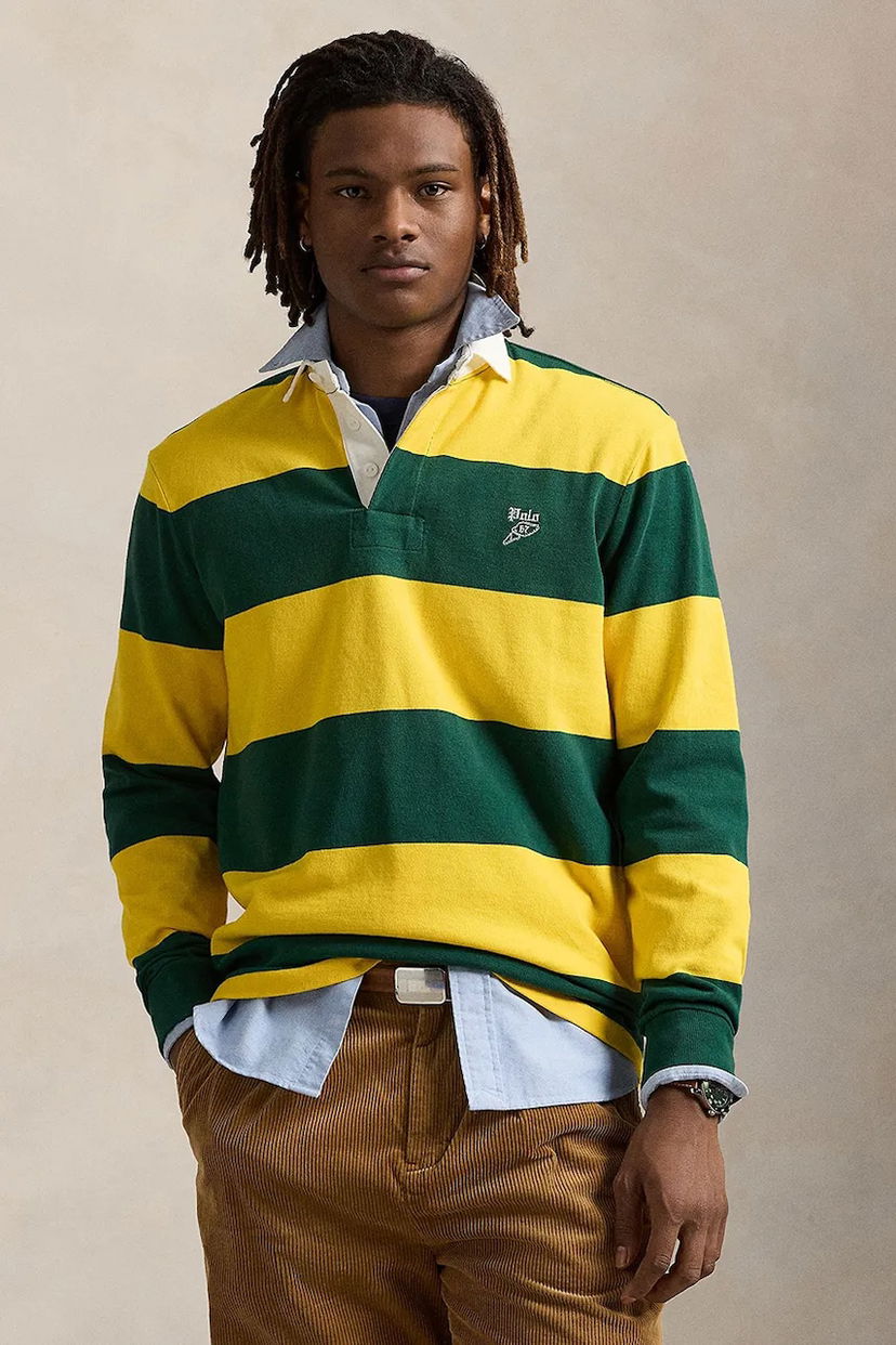 T-shirt Polo by Ralph Lauren Polo Ralph Lauren Lsrugbym1 Long Sleeve Rugby Shirt Flerfarvet | 710979293