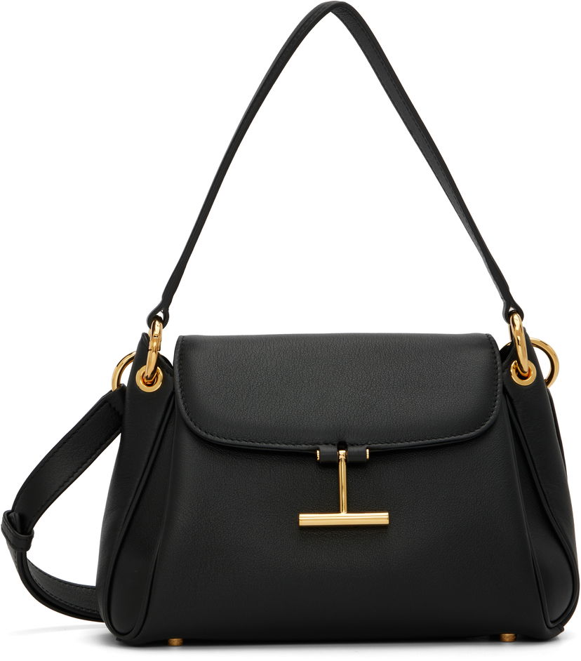 Håndtaske Tom Ford TOM FORD Small Tara Leather Bag Sort | L1870-LCL490G