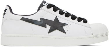 Sneakers og sko BAPE Skull Sta "White Black" Hvid | 1J20191007, 0
