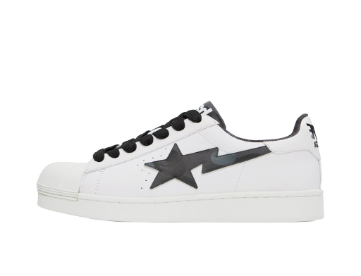 Sneakers og sko BAPE Skull Sta "White Black" Hvid | 1J20191007
