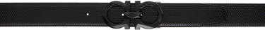 Bælter FERRAGAMO Adjustable Gancini Reversible Belt Sort | 759035, 0