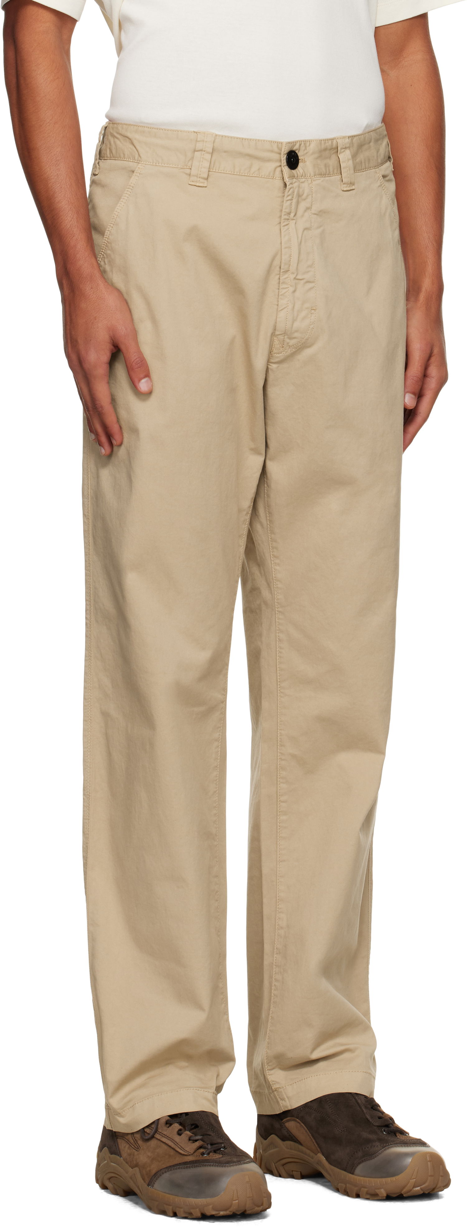 Bukser Stone Island Stone Island Trousers Beige | K2S15 3100035 S0A10, 1