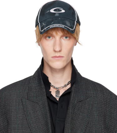 Kasket Balenciaga Balenciaga Sports Icon Cap Sort | 811803410B2, 0