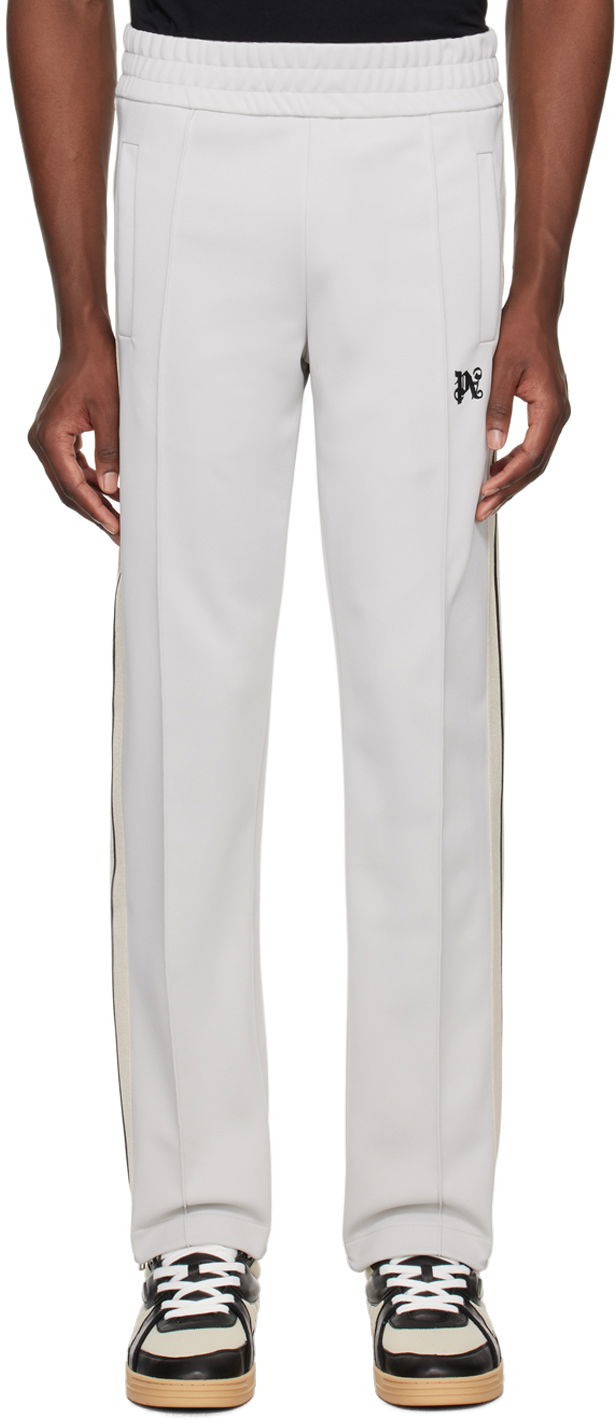 Joggingbukser Palm Angels Monogram Track Pants Grå | PMCJ020R24FAB0010510